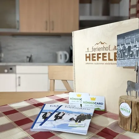 Hefele Hopfensee Mit Koenigscard Apartment Hopferau